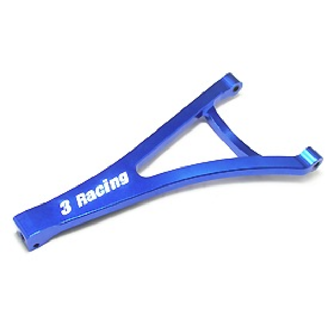 3 RACING FRONT LOWER SUSPENSION ARM (L) FOR REVO-BLUE COLOUR  RE-042/B