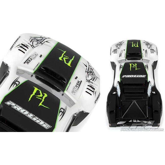 PROLINE FLO-TEK CLEAR BODY FOR SLASH SLASH 4 X 4 SC10 ULTIMA SC AND BLITZ  3355-00