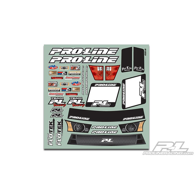 PROLINE FLO-TEK CLEAR BODY FOR SLASH SLASH 4 X 4 SC10 ULTIMA SC AND BLITZ  3355-00