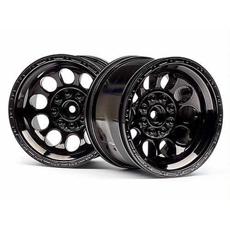 HPI HPI BULLET ST WHEELS BLACK CHROME (PR)  101252