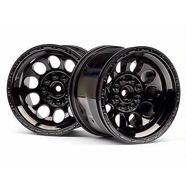 HPI BULLET ST WHEELS BLACK CHROME (PR)  101252