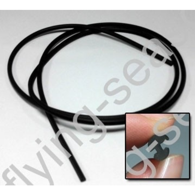PRO HELI H SHARP WINDOW RUBBER SEAL STRIP WITH PVC SHEET