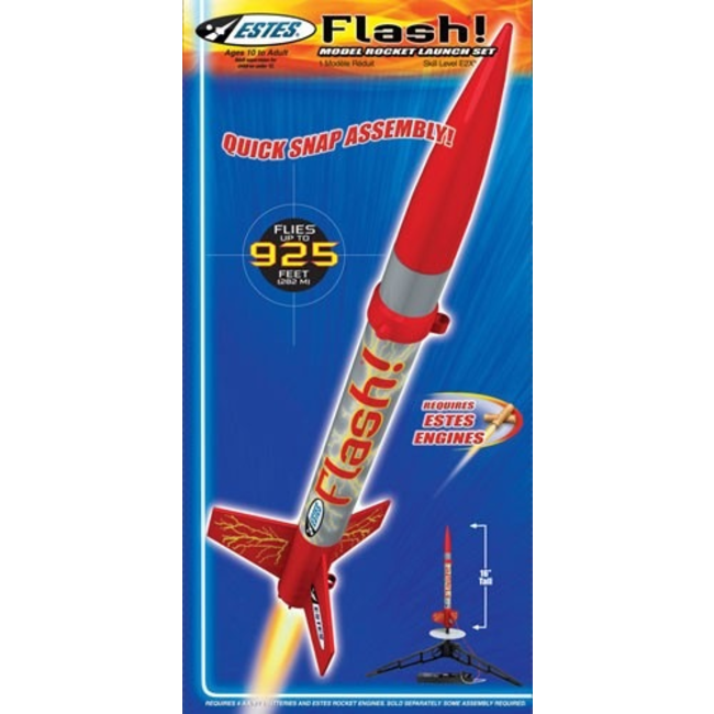 ESTES FLASH ROCKET STARTER SET