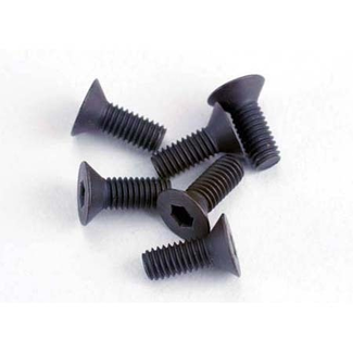 TRAXXAS TRAXXAS 3 X 8MM COUNTERSUNK HEX SCREWS 2550