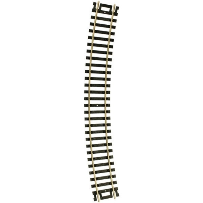 ATLAS HO SCALE 15'' RADIUS CURVED TRACK WITH JOINERS  ( 12 per full circle )