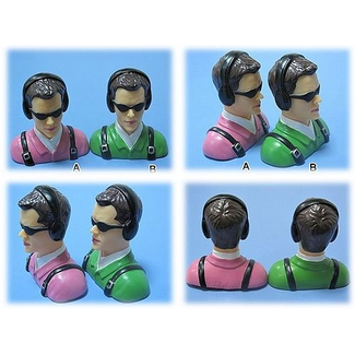 HY MODEL ACCESSORIES HY CIVILIAN I PILOTS 1/6 L67 X W39 X H70mm 25g (1PC) PINK ( OLD CODE HY311702A )