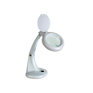 WES COMPONENTS MAGNIFYING LAMP WITH 32 LEDS TABLE TOP TYPE 3 WATTS 4 INCH GLASS LENS 240V