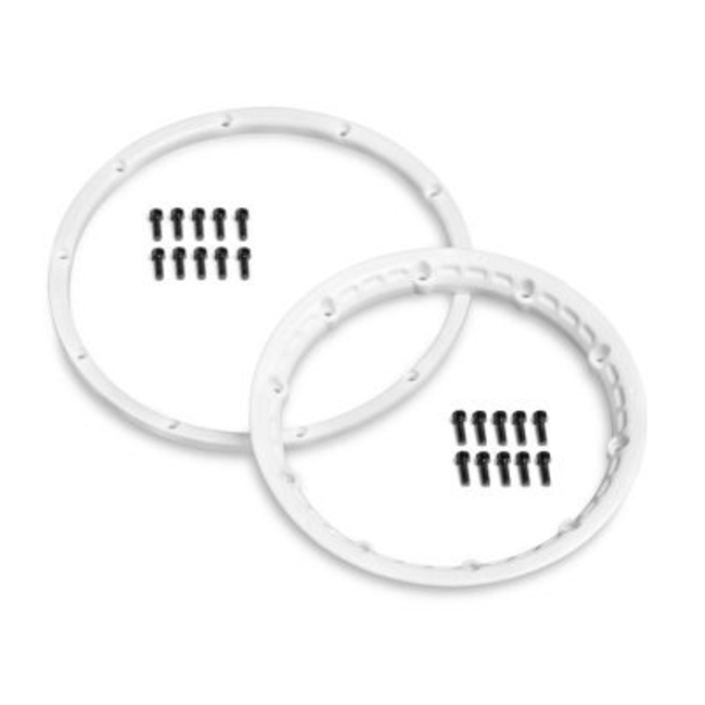 HPI HD WHEEL BEAD LOCK WHITE