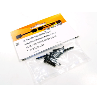 HPI HPI TP. FLAT HEAD SCREW  M3 X 18MM 10 PCS