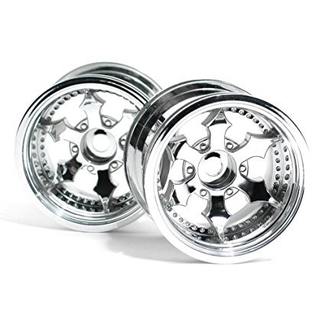 HPI HPI SPIKE TRUCK WHEELS SHINY CHROME