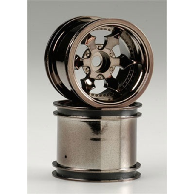 HPI SPIKE TRUCK WHEEL BLACK CHROME