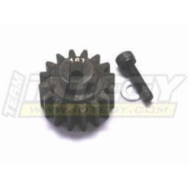 INTEGY BAJA 16T HARD STEEL PINION GEAR SUITS 57T MAIN GEAR