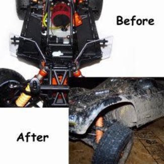 DDM ATX HPI BAJA 57 FRONT SPLASH GUARDS