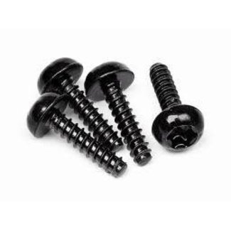 HPI HPI TP. WIDE BUTTON HEAD SCREW M4x16mm 4pcs