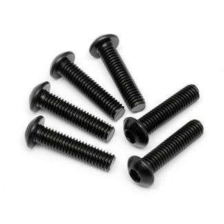 HPI HPI BUTTON HEAD SCREW M6 X 25MM HEX SOCKET/ 6PCS