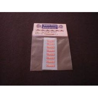 WHITE FANG WF NO STEP SET FUEL TANK