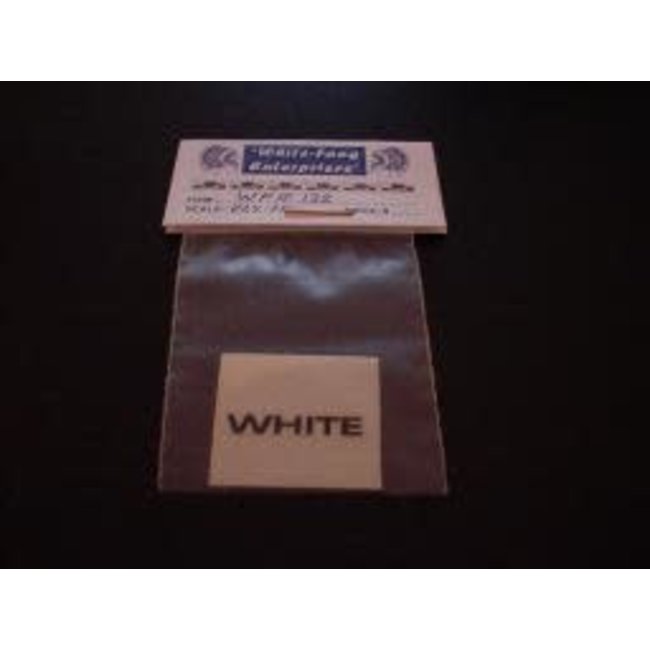 WF WHITE TEXT FOR SUNVISOR ( WHITE  )