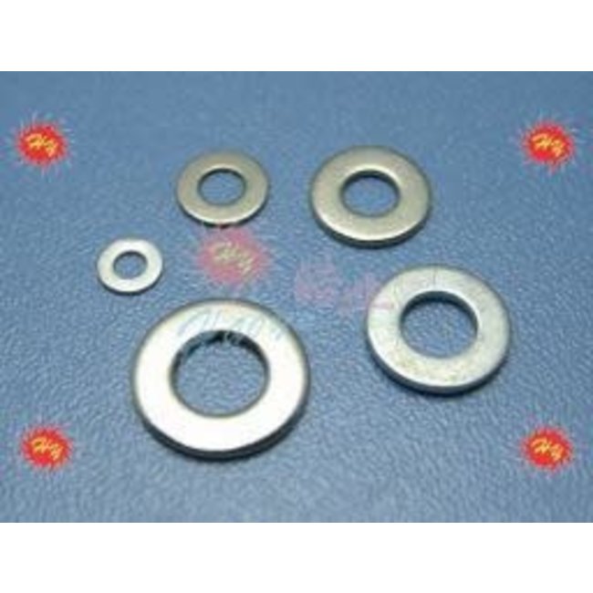 HY PLAIN WASHER 2mm 10PK