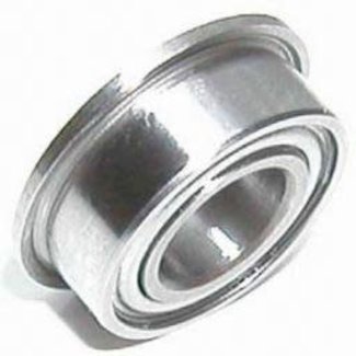 BEARINGS FLANGED BEARING 7 x 4 x 2.5mm ( ZZ )  METAL SHIELD MF74ZZ