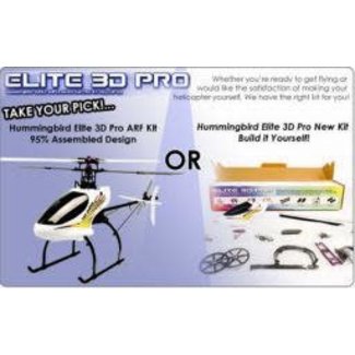 CENTURY HELI CENTURY ARF HUMMINGBIRD 3D PRO ( DISCONTINUED  PARTS STILL STOCKED )