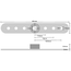 CENTURY MACHINED SERVO ARM FUTABA DOUBLE SIDED