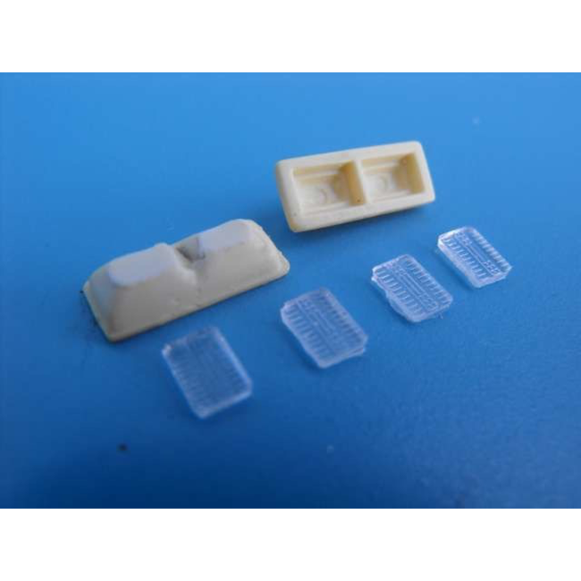 AUSLOWE Rectangular surrounds & separate lenses