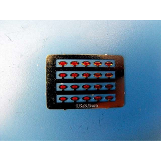 AUSLOWE AUSLOWE 1.5mm x 3.5mm oval marker lights BLUE