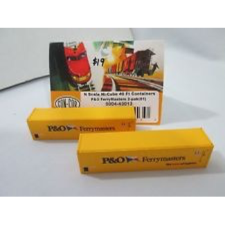 CON-COR CON-COR N HI CUBE 40FT CONTAINERS P&N FERRY MASTERS 2 PACK