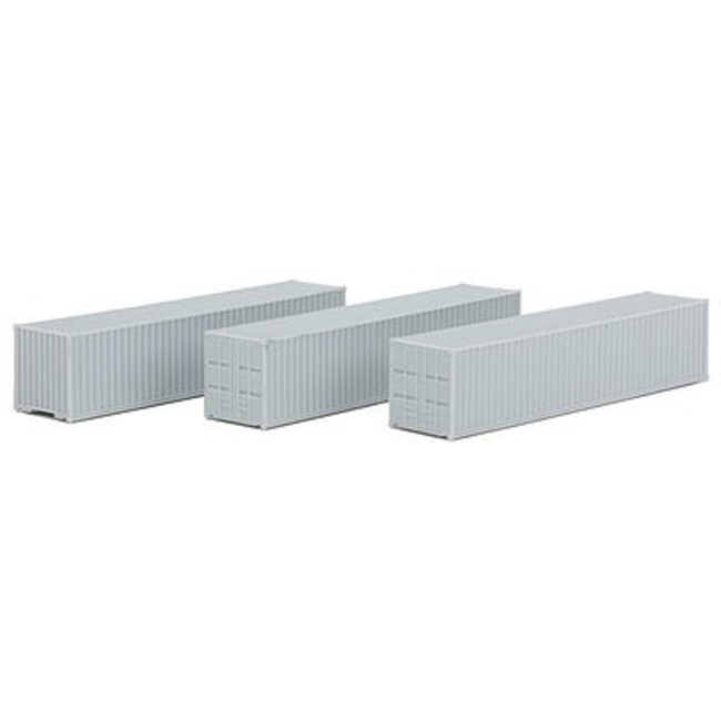 ATLAS N 40FT UNDECORATED CONTAINER 3 PACK