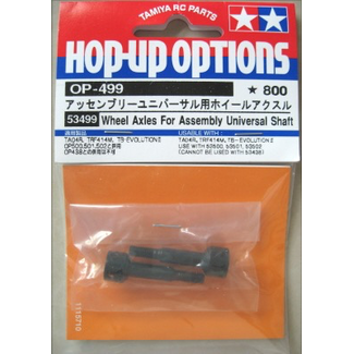 TAMIYA TAMIYA WHEEL AXLES FOR ASSEMBLY UNIVERSAL SHAFT 53499