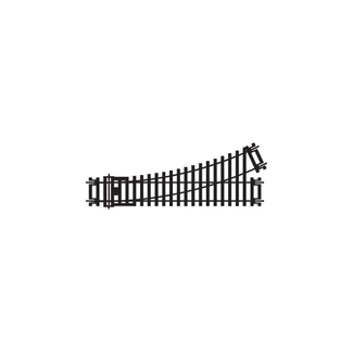HORNBY HORNBY LEFT HAND POINT 168MM RADIUS