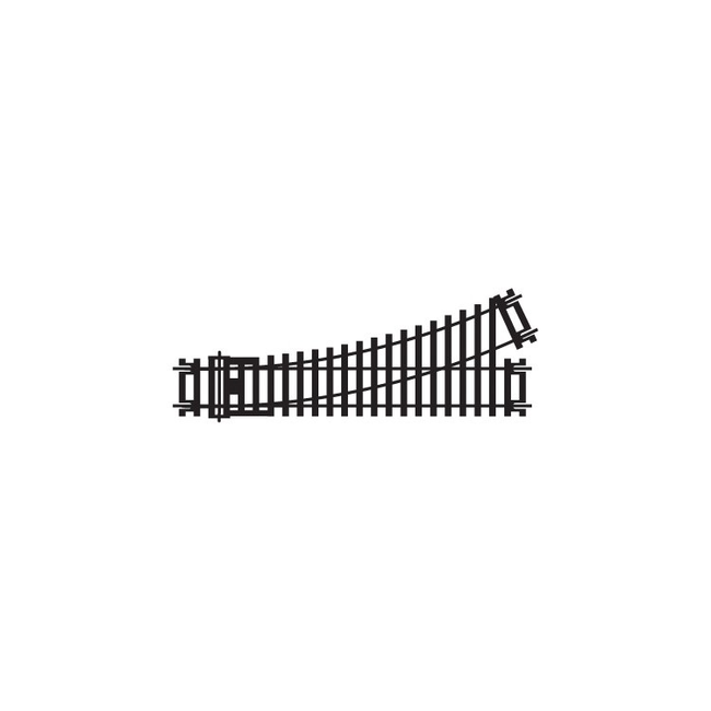 HORNBY LEFT HAND POINT 168MM RADIUS