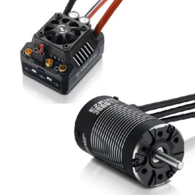 HOBBYWING MAX10 combo SCT3660SL 4000KV motor  ( nett price )