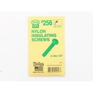 KADEE KADEE NYLON INSULATING SCREWS 2-56 X 1/2‚Äô‚Äô #256