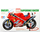 Tamiya 1/12 Scale Model Sports Bike Motorcycle Kit Ducati Desmosedici