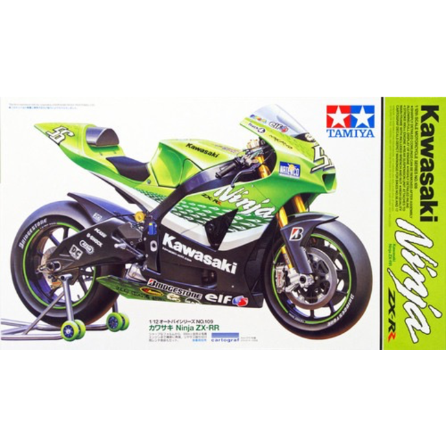 Tamiya 1/12 Scale Motorcycle Model Kit Kawasaki Ninja ZX-12R