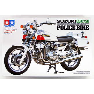 TAMIYA Tamiya 1/12 Scale Model Motorcycle Kit Suzuki GSX750 Police Bike