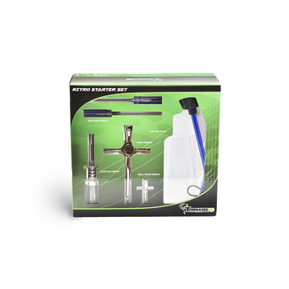 HSP TORNADO NITRO STARTER SET INCLUDES : GLOW DRIVER & CHARGER, FILLER BOTTLE, PLUG SPANNER, MINI HEX WRENCH & SCREW DRIVERS