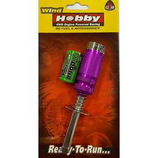 HSP WIND HOBBY Glow Plug Igniter Starter 2400MAH NICD WITH METER