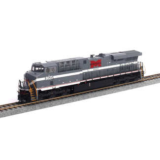 BACHMANN BACHMANN HO GE ES44AC w/Sound & DCC -- Norfolk Southern #8025 (Monongahela Heritage, gray, white, red)