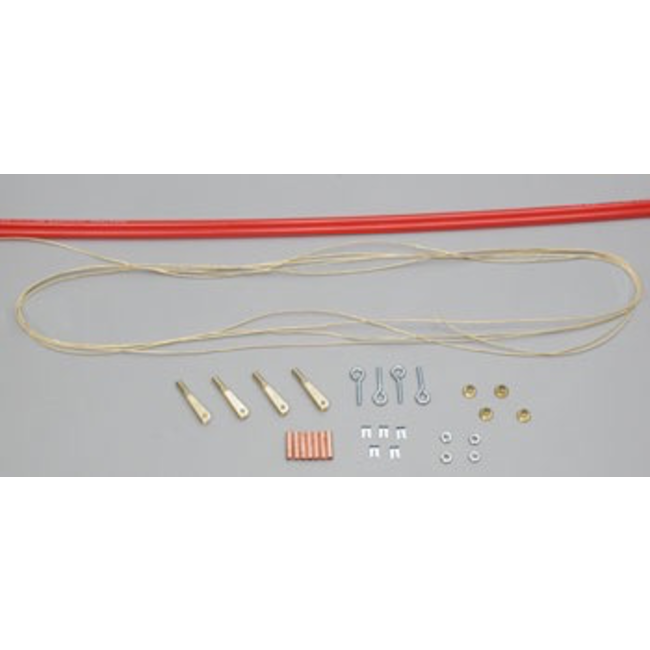 SULLIVAN #521 PUSH ROD PULL-PULL 12FT KEVLAR RED #521
