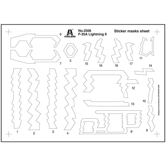 ITALERI 1/32 F-35A LIGHTNING COTL PLASTIC MODEL KIT WITH AUSTRALIAN DECALS