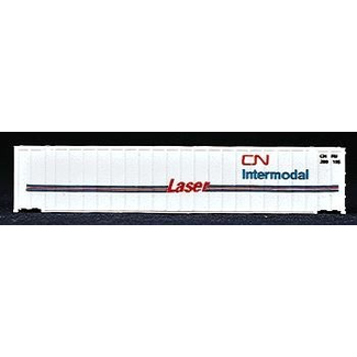 WALTHER WALTHERS N SCALE 48‚Äö√Ñ√¥ RIB SIDE CONTAINER CN LASER SERVICE