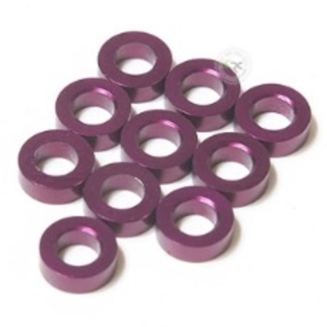DURATRAX ALUMINUM WASHER 3X2 PURPLE DTXQ0651