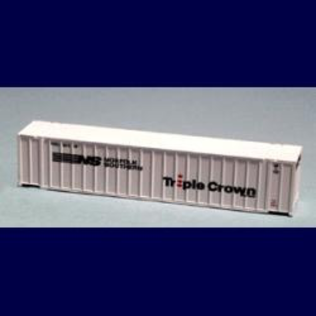 WALTHERS N SCALE 48‚Äô RIB SIDE CONTAINER NS-TRIPLE CROWN