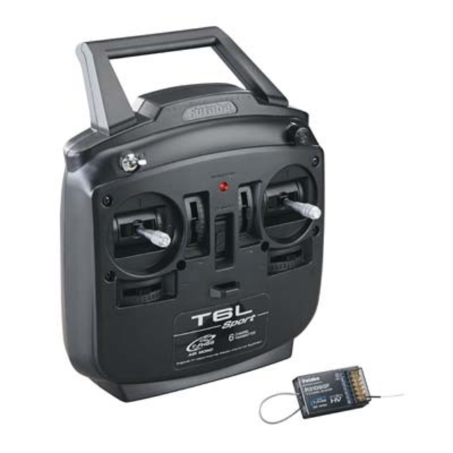 Futaba 6L Sport 6-Channel T-FHSS Mono Radio System  SELECT MODE 1 T6L