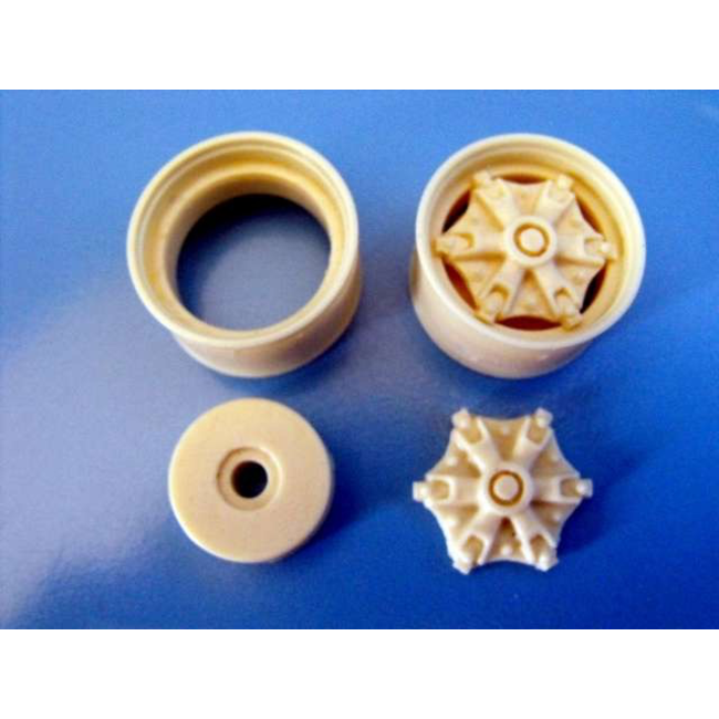 AUSLOWE RIM FRONT DEEP SUPER SINGLE TRILEX 6 SPOKE PAIR 1/25