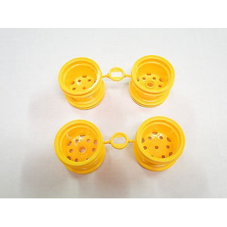 TAMIYA TAMIYA BLACKFOOT WHEELS 2 X REAR &  2 X FRONT