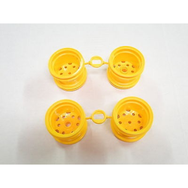 TAMIYA BLACKFOOT WHEELS 2 X REAR &  2 X FRONT