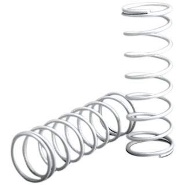 Traxxas 2458A White Front Springs (pair)